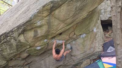 The Frenchman v8, New River Gorge - Beta Video from flu.tru