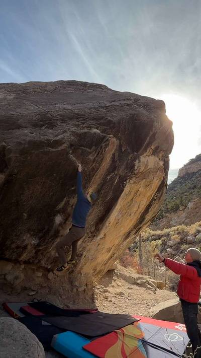 Tang v6, Joe's Valley - Beta Video from benish