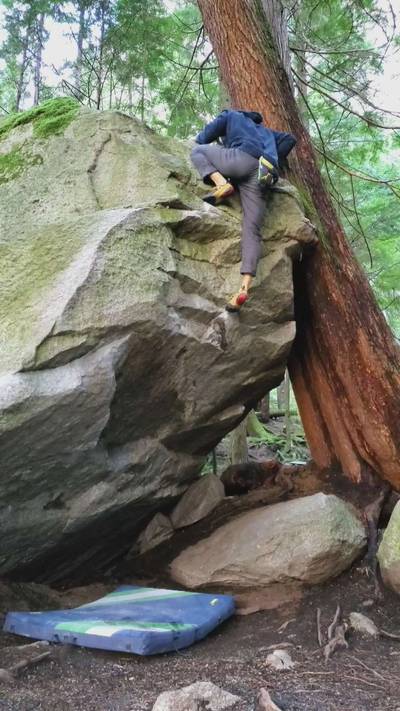 Superfly v4, Squamish - Beta Video from drjeffclimbs