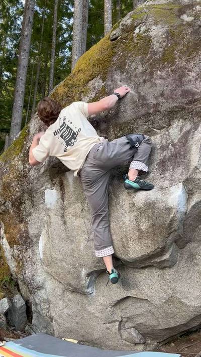 Stinkin' Slopers Direct v4, Gold Bar - Beta Video from jakenoc.climbs