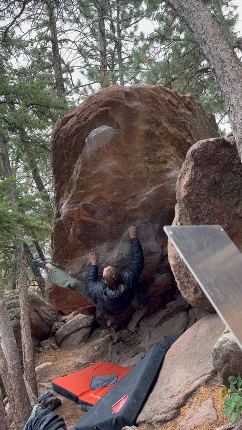 Serenity Now v6, Flagstaff Mountain, CO - Beta Video from Chris_Ol