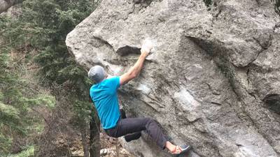 Jim v4, Little Cottonwood Canyon - Beta Video from rubbersharkman