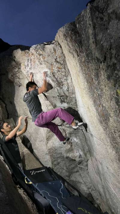 Stephan's Dihedral v7, Little Cottonwood Canyon - Beta Video from JohnNguyen