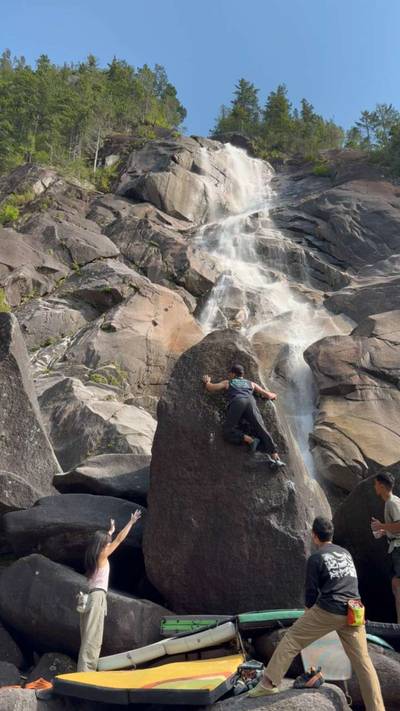 Under the Falls v3, Squamish - Beta Video from JimmyYummy