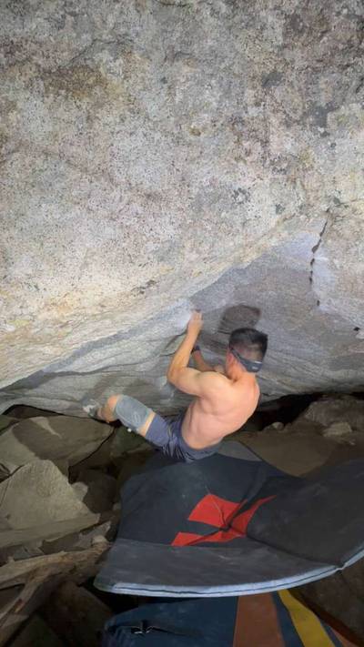 Party Cave v6, Little Cottonwood Canyon - Beta Video from JeongnWild