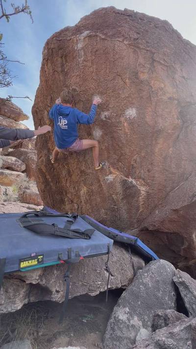 Frogger v9, Hueco Tanks - Beta Video from brenner.rauch