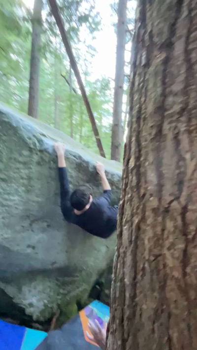 Lip-Smack Traverse v4, Squamish - Beta Video from mattfischerclimbs