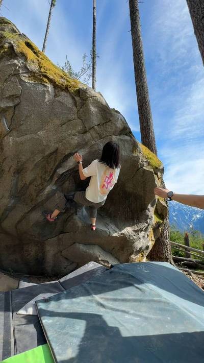 Samurai v5, Gold Bar - Beta Video from pearclimbs