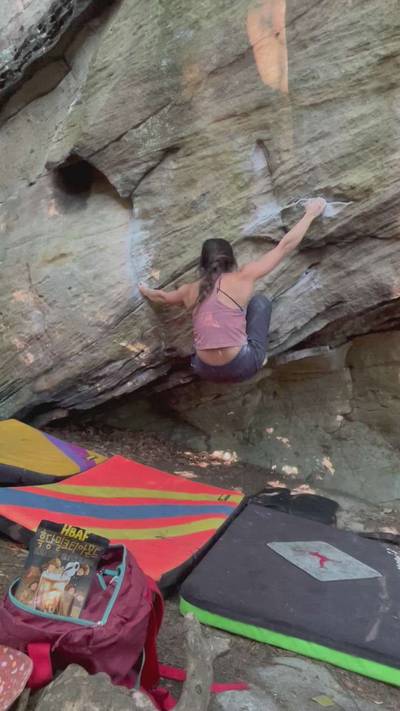 George Washington's Nose v4, Coopers Rock - Beta Video from ariaaay