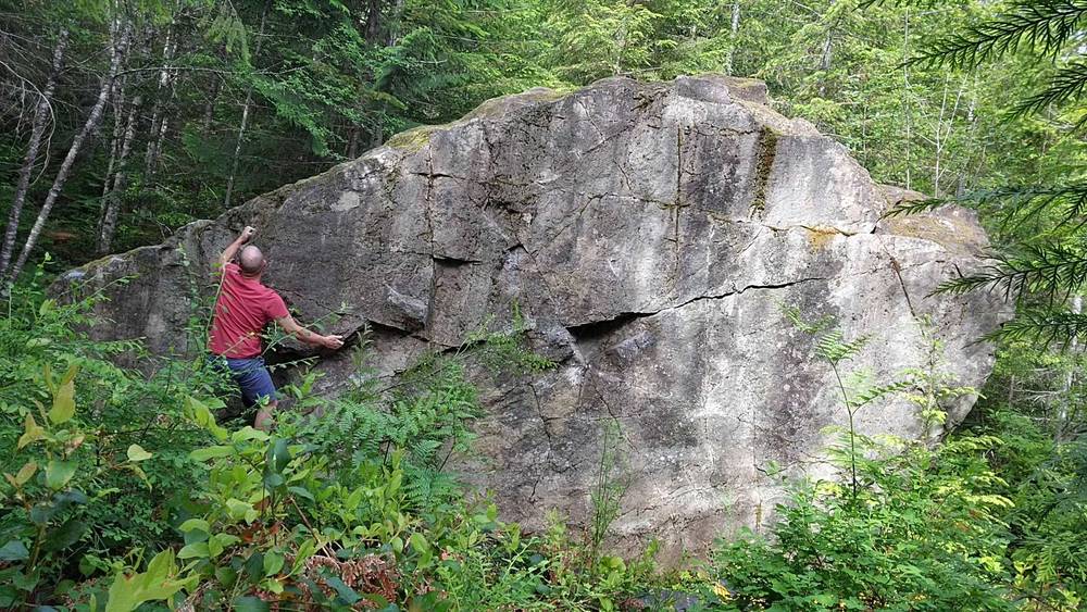 Shermans frontside traverse v2, Comox Lake - Beta Video from UncleJuice