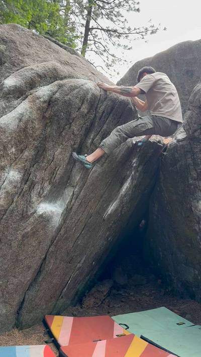 Alcove Center Variation v5, Leavenworth - Beta Video from climb_ryan