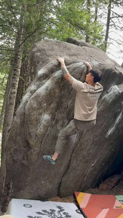 Alcove Left v3, Leavenworth - Beta Video from climb_ryan