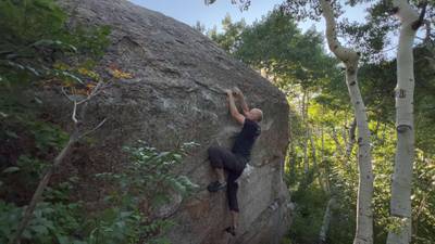 Handsome Blunderstone v5, Little Cottonwood Canyon - Beta Video from rubbersharkman