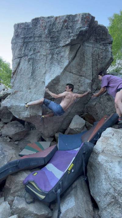 Infierno v8, Little Cottonwood Canyon - Beta Video from PhilH