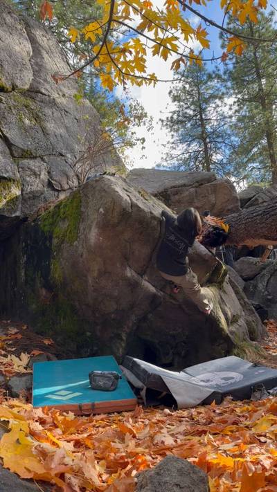 Flounder v2, Leavenworth - Beta Video from connie.climbthenics