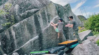 Gull Skull v6, Squamish - Beta Video from Joostin