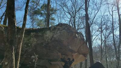 Raccoon Eyes v4, Hospital Boulders - Beta Video from Tstreett87