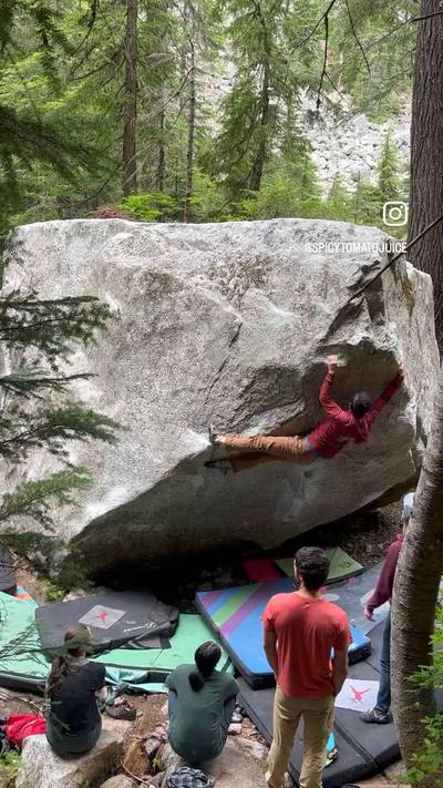 Baby Elephant v5, Stevens Pass - Beta Video from spicytomato