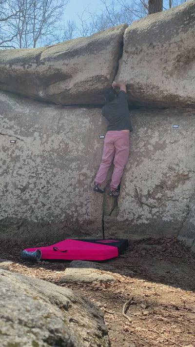 Gaping Crack v0, Boat Rock - Beta Video from wild_flow3rs