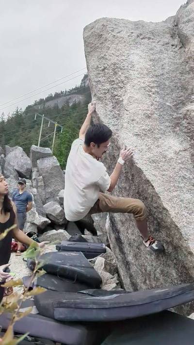 Gull Skull v6, Squamish - Beta Video from CheersCharles