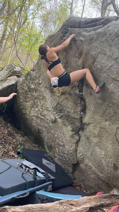 Mother Hucker v5, New River Gorge - Beta Video from EmilyRothrock