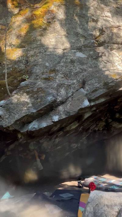 Schist Cave v10, Leavenworth - Beta Video from Pattttttttttt