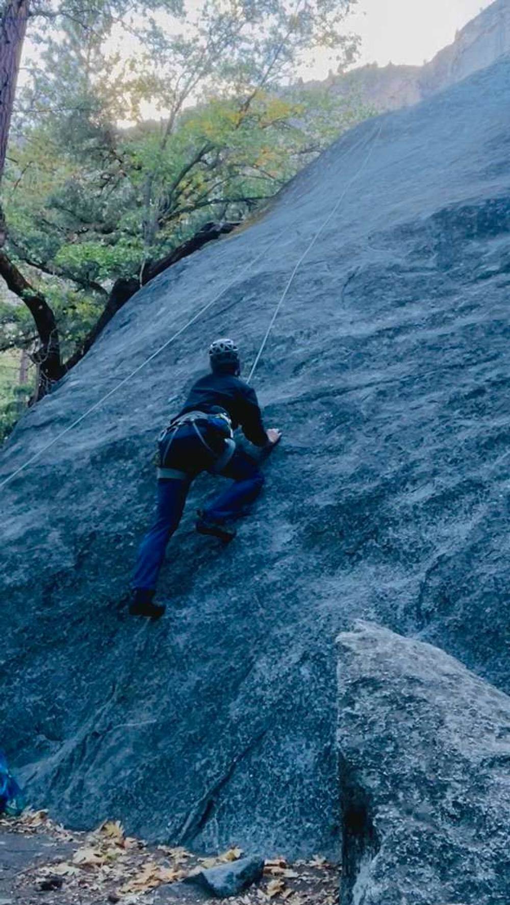 West Slabs 5.6, Yosemite Valley - Beta Video from oakbri