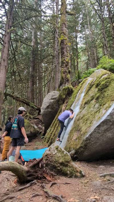 Nadia's Slab v1, Squamish - Beta Video from Raydiance