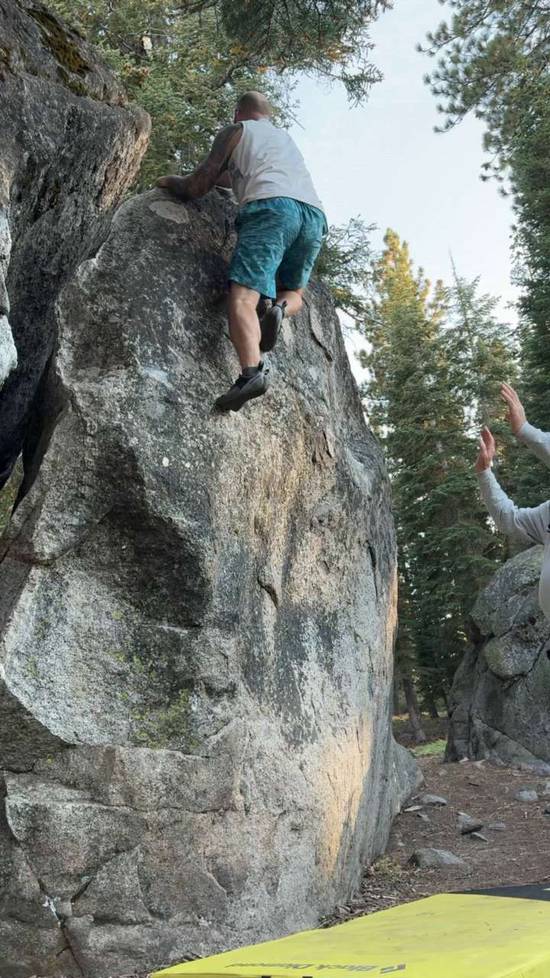 Ledge Warmup vB, Lake Tahoe - Beta Video from mr.VB