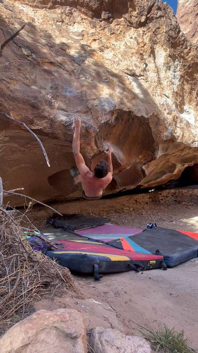 Speed Bump v7, Hueco Tanks - Beta Video from Mdmayhaps