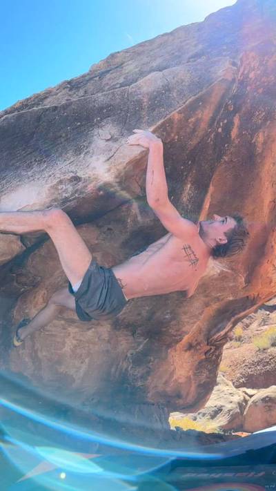 The Swan v7, Moe's Valley - Beta Video from webbclimbs
