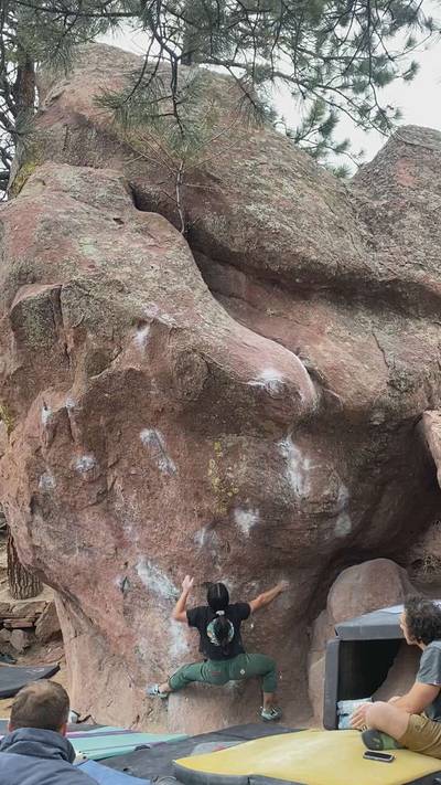 The Urinal v10, Flagstaff Mountain, CO - Beta Video from dash.climbs