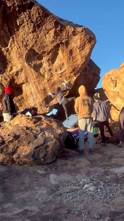 Mojo v10, Hueco Tanks - Beta Video from brenner.rauch