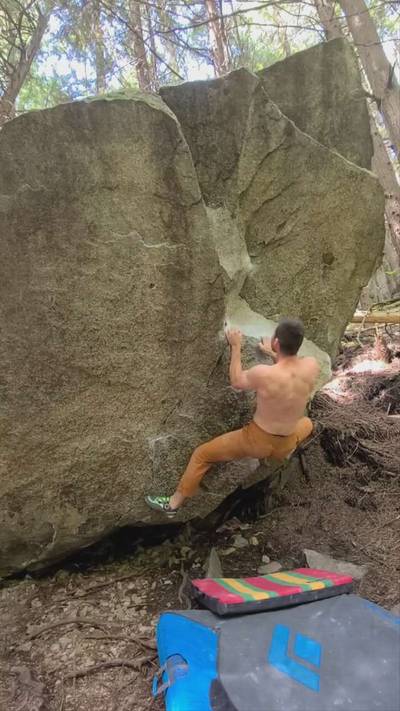 Missing in Action v6, Squamish - Beta Video from Erock_climber