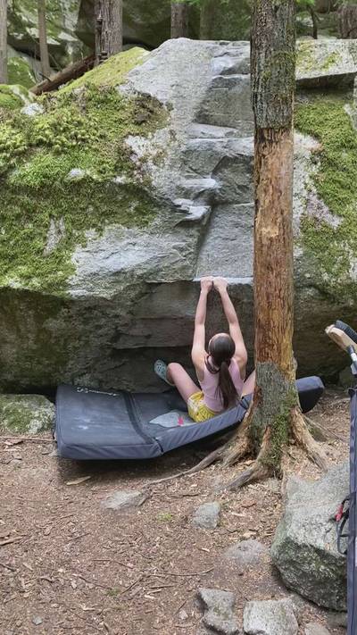 Stu's Dyke v0, Squamish - Beta Video from annajanzen