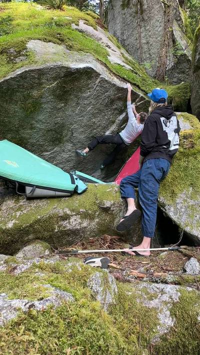 The Rail Thing v7, Squamish - Beta Video from silijenn