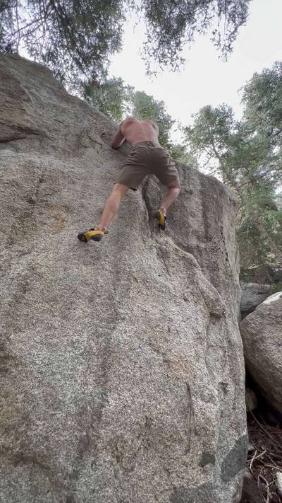 Paul Bunyon v1, Little Cottonwood Canyon - Beta Video from greeneyeswhitedrag