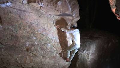 What Would Water Do? v5, New River Gorge - Beta Video from lilhomieinthecut