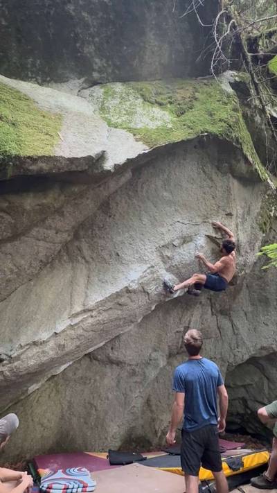 End of My Rope v11, Squamish - Beta Video from cinderblock