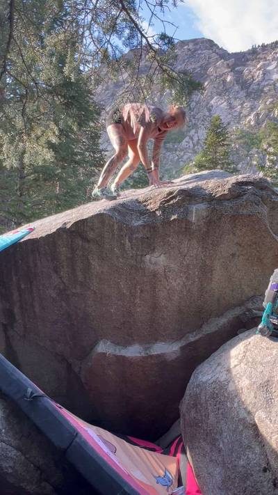 Monkey Fist v7, Little Cottonwood Canyon - Beta Video from bizopie