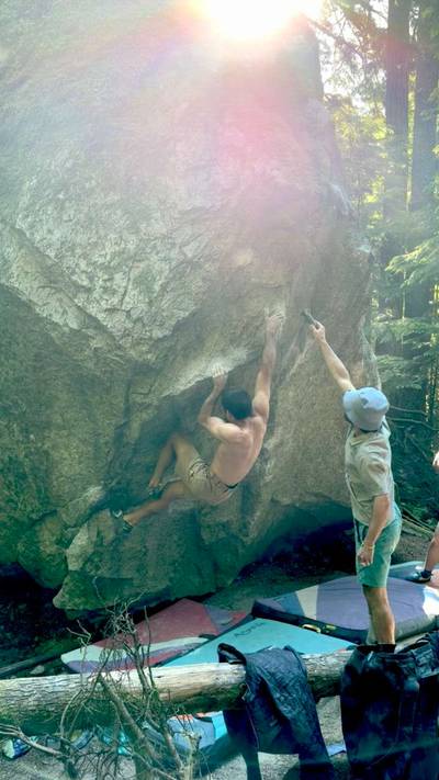 Tippytoe, Tippytoe v10, Squamish - Beta Video from SirCrimpsaLittle