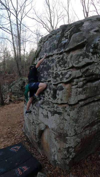 Hairy Underclings v3, Stone Fort - Beta Video from MisterClimber