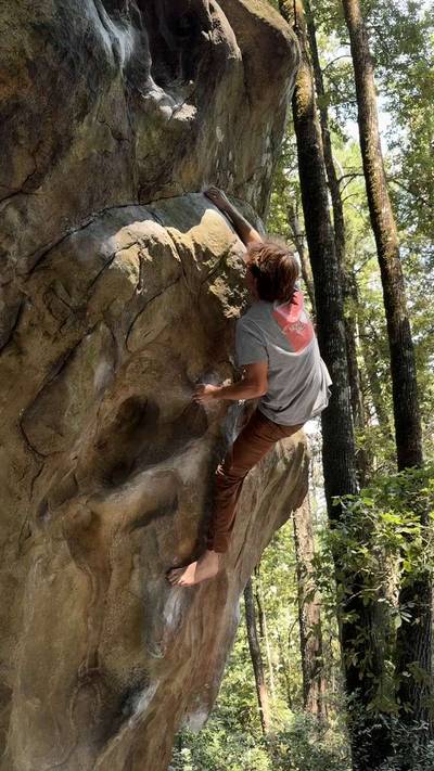 Tree Route v4, Castle Rock State Park - Beta Video from BenjiFalling