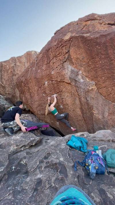 Man Gum v9, Hueco Tanks - Beta Video from jenndbell