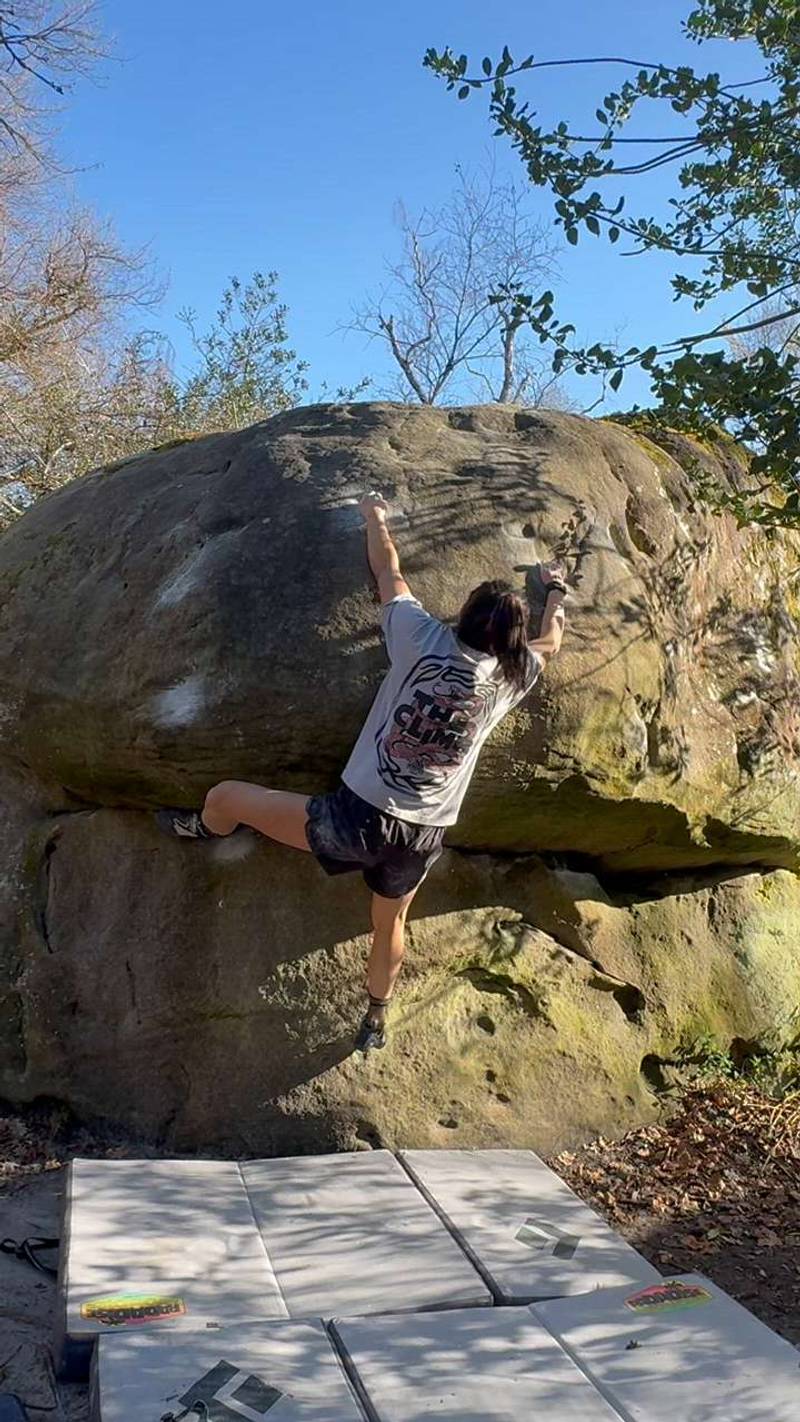 Le cul de souris v4, Fontainebleau - Beta Video from jenna_kwon