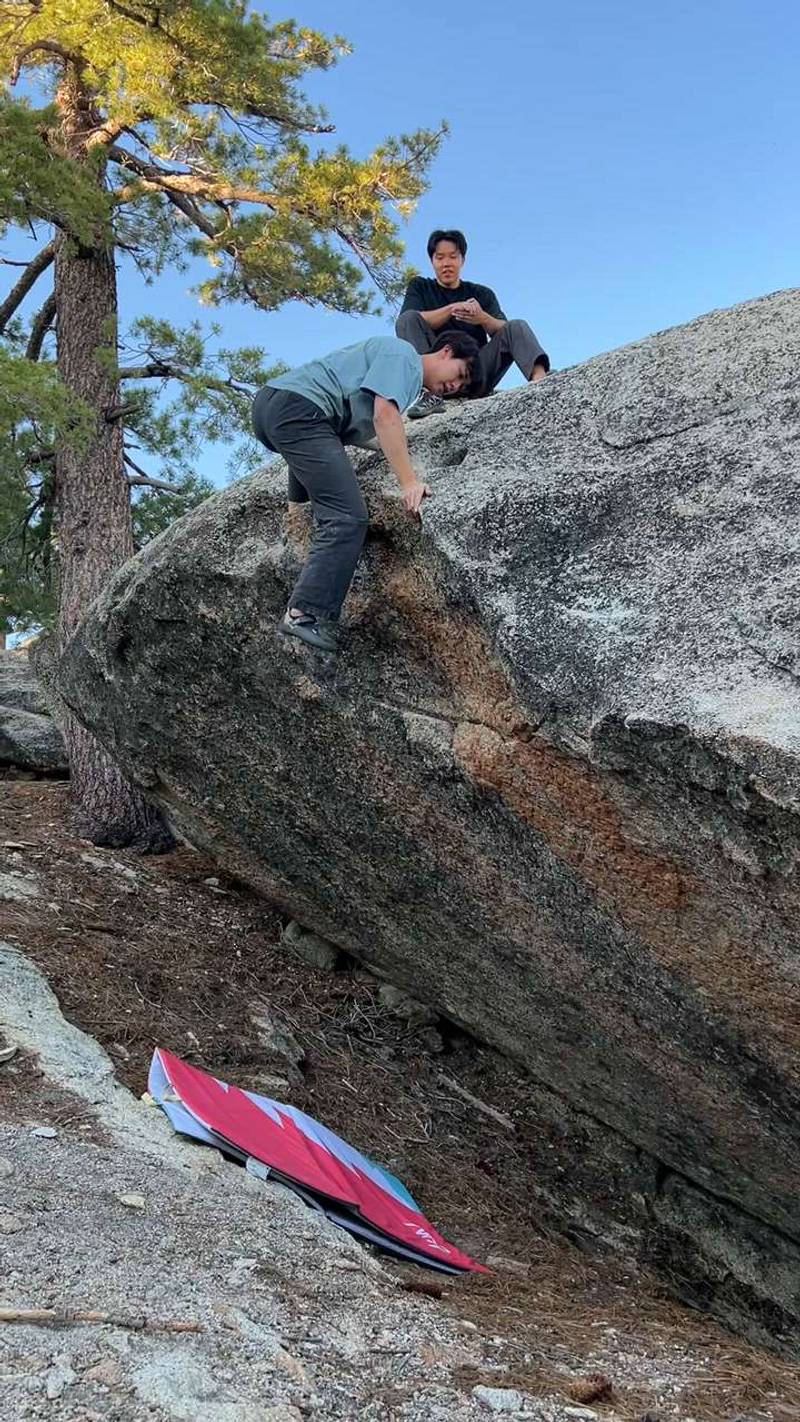 False Bang On v2, Black Mountain - Beta Video from lexgoclimb