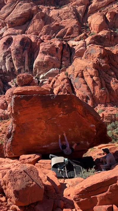 Shooting Stars v4, Red Rock - Beta Video from lexgoclimb