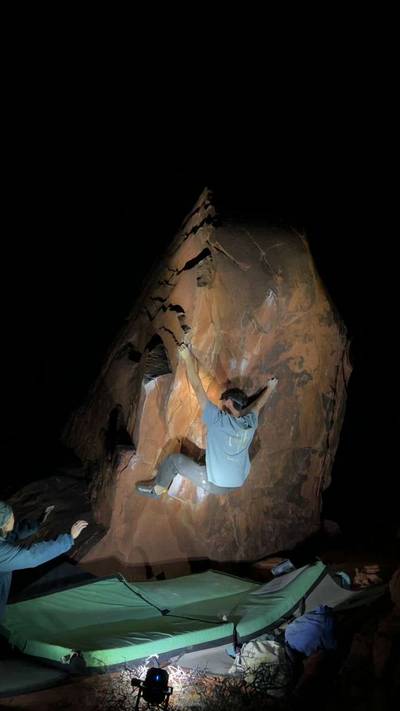 Nocturne v5, Red Rock - Beta Video from lexgoclimb