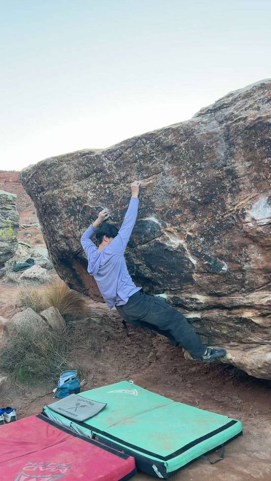 Half Noon v4, Moe's Valley - Beta Video from lexgoclimb