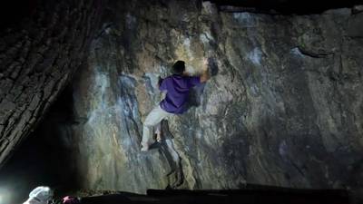T-Pain's Wild Ride v6, Clear Creek Canyon - Beta Video from ian.climbs